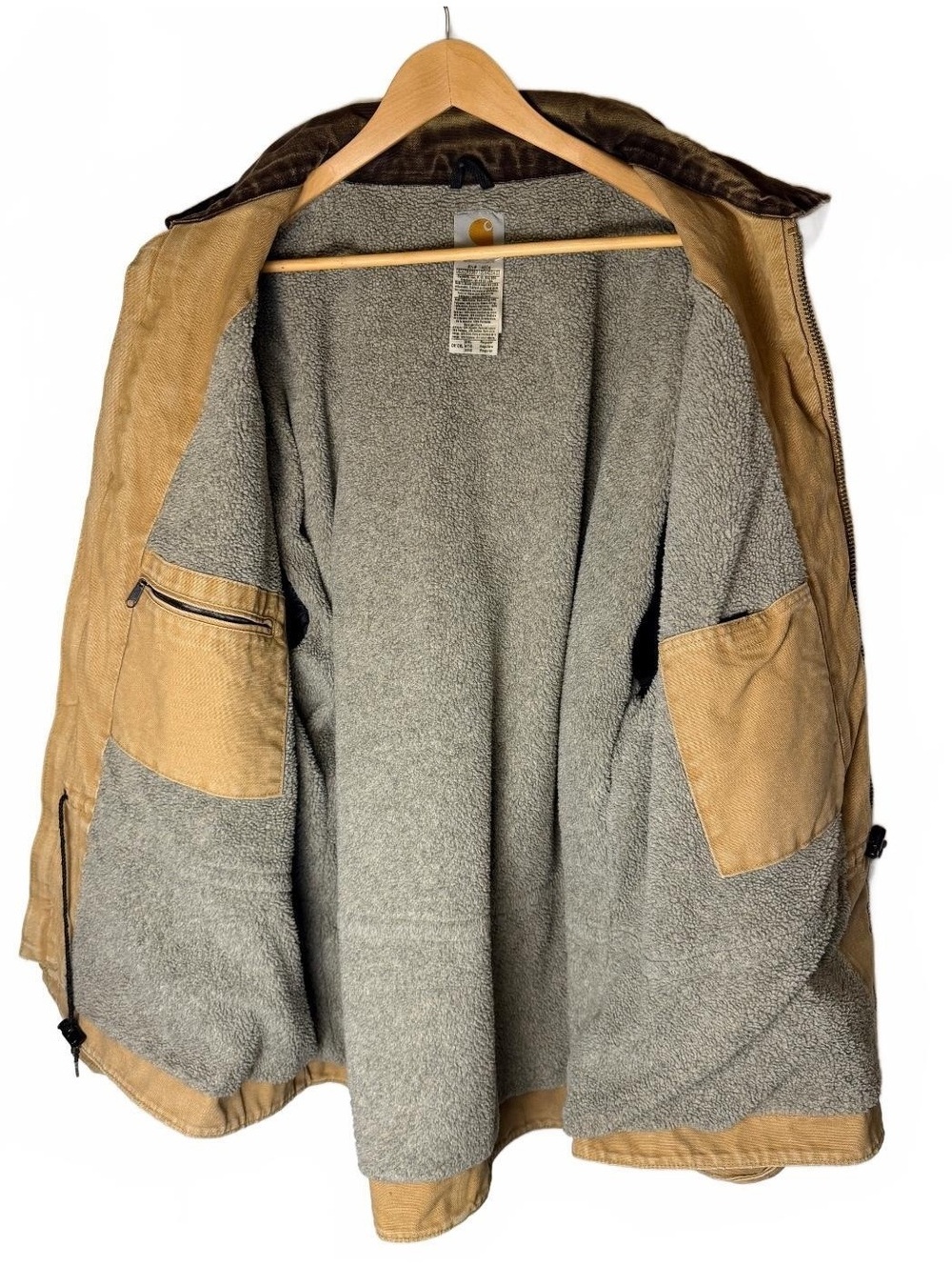 Carhartt Men's 2XL Tan Work Jacket Style 100062 Original - Picture 4 of 5